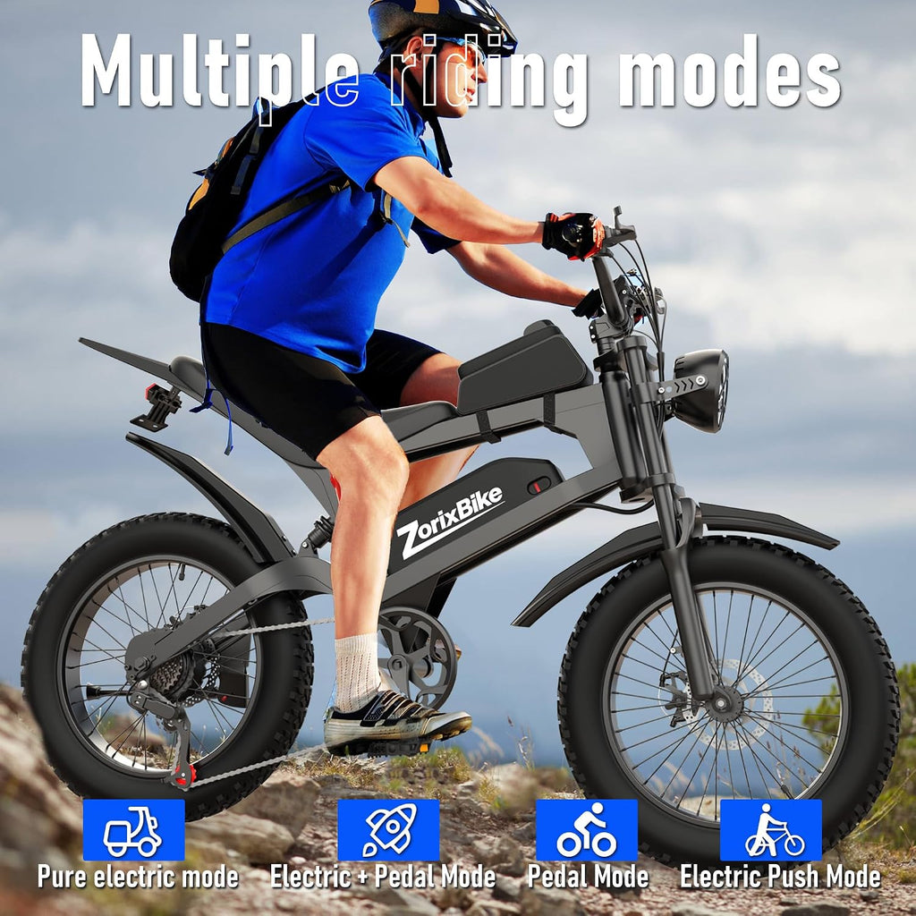 Electric Bike for Adults,48V 20AH - Peak Power 1500/3000W Brushless Motor Electric Bicycle
