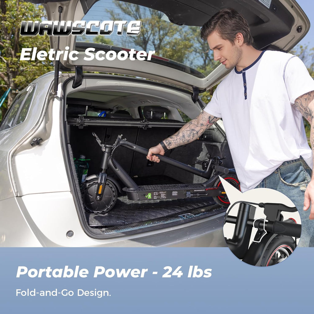 Electric Scooter Adults, 500W/1500W Motor, 18/21/25 Max MPH, 21/28 Miles Max Range, APP Control, Double Braking Systems, 8.5’’ Tire, Foldable E-Scooter