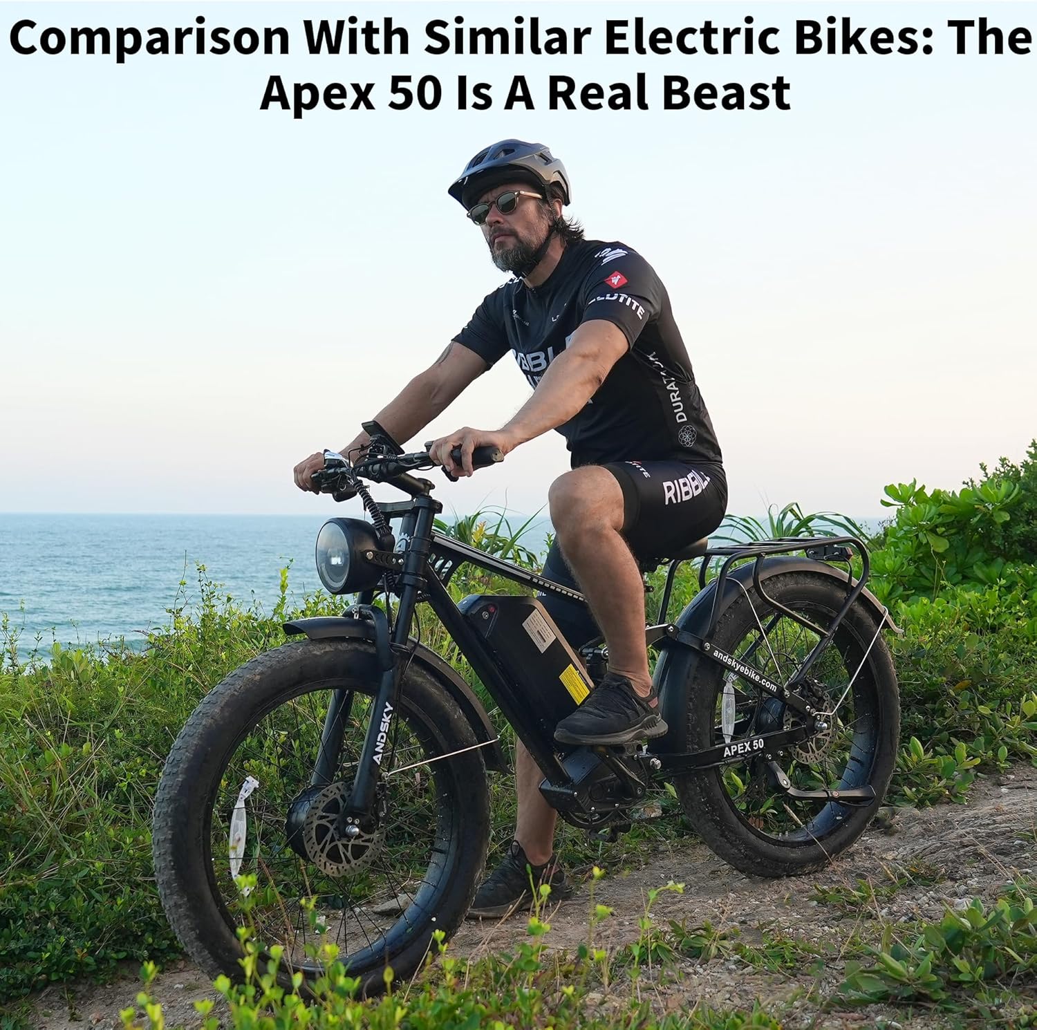 All-Terrain 26" Fat Tire Electric Bike – 9000W Peak Dual Motor, 47MPH Max Speed, Full Suspension Hyper E-Bike (UL2849 Certified)