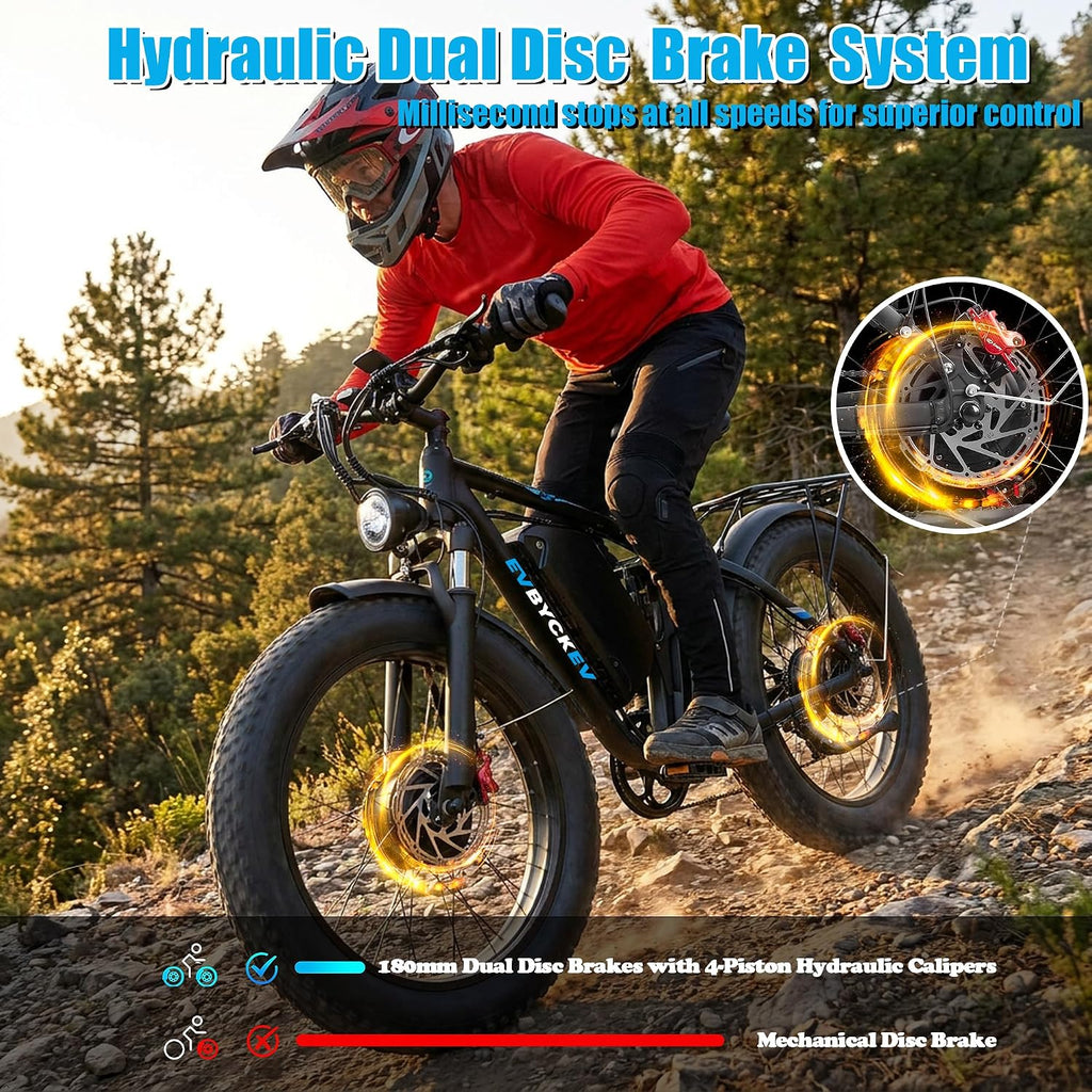 9000W Peak Dual Motor Electric Bike | 47MPH Full Suspension Fat Tire E-Bike