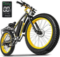 26" All-Terrain Fat Tire Electric Bike – 1500W Peak, 48V 15Ah (UL 2849 Certified)