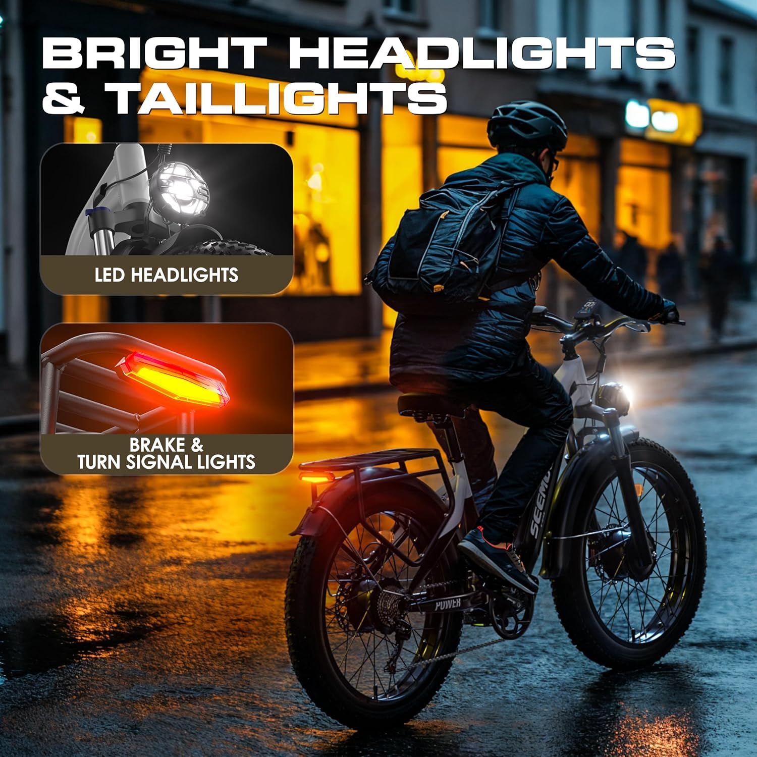 26" Dual Motor All-Terrain Electric Bike – 4000W Peak High-Performance Off-Road Mountain E-Bike