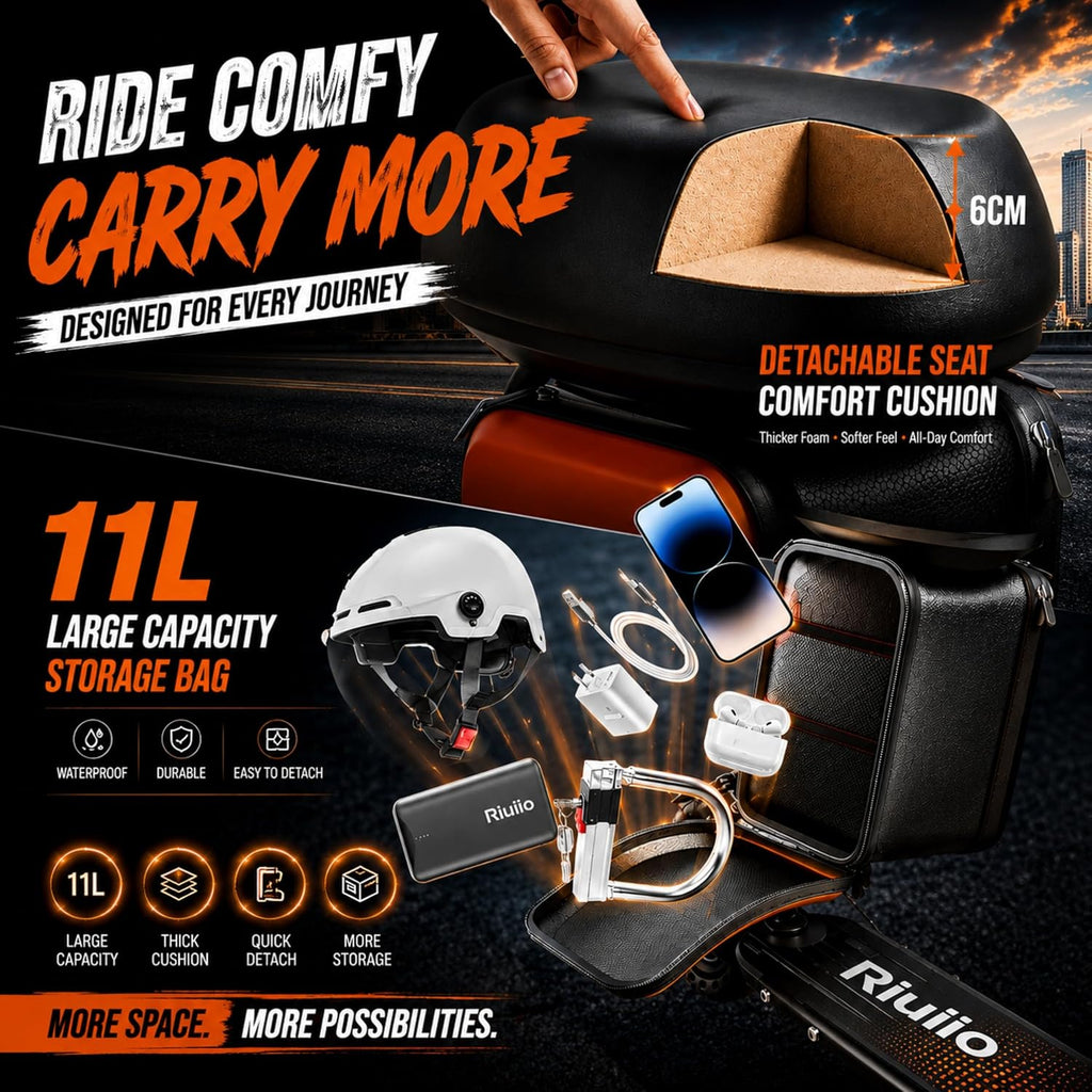 Electric Scooter, 350W-500W Motor, 9 MPH to 22MPH, 10-41 Miles Range