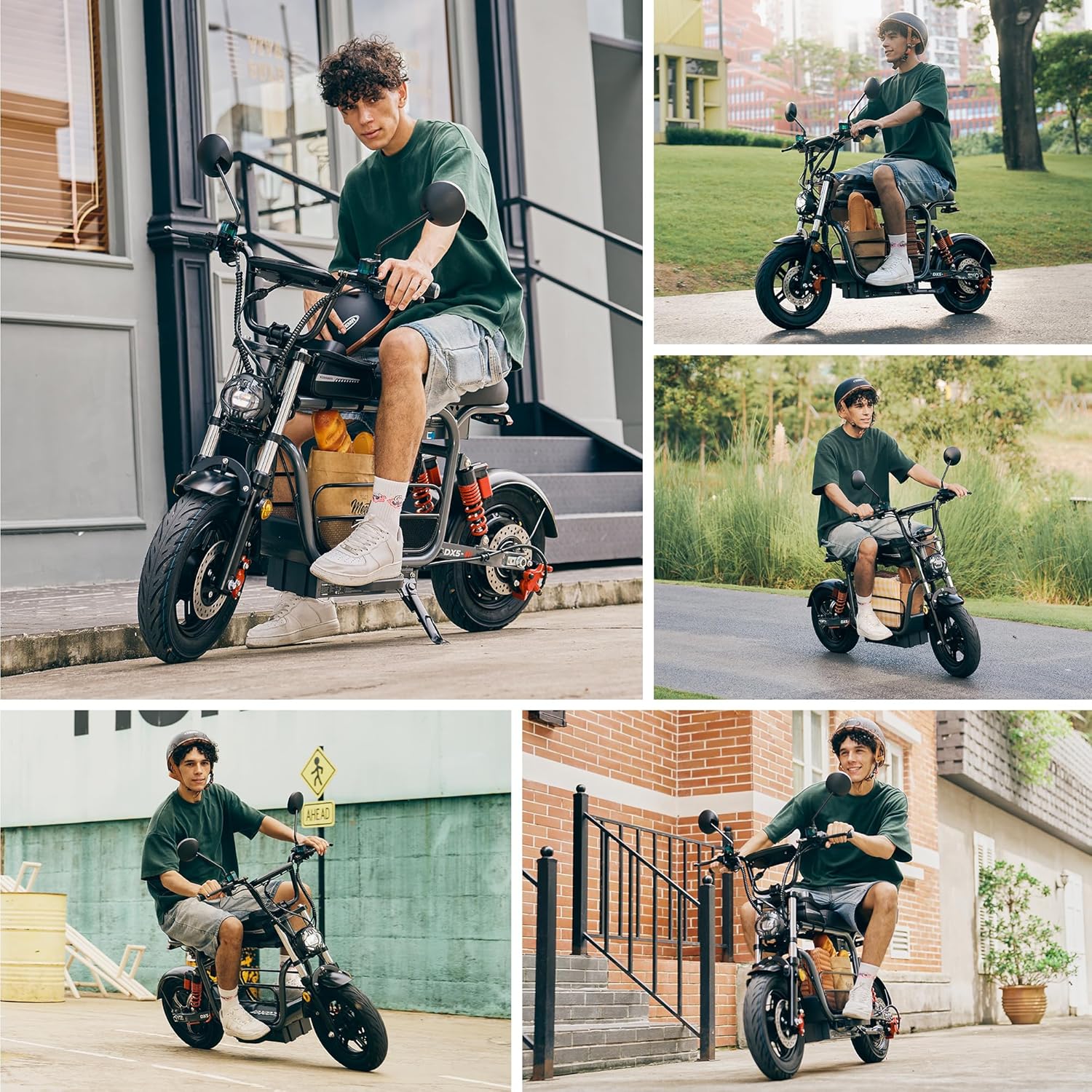 Electric Scooter for Adults with Seat, 1500W Motor, 35MPH Top Speed & 45 Miles Range