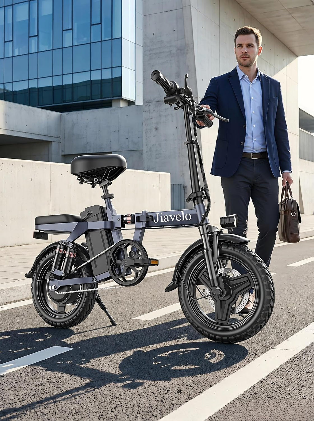 14" Mini Folding Electric Bike for Adults | Lightweight Commuter E-Bike