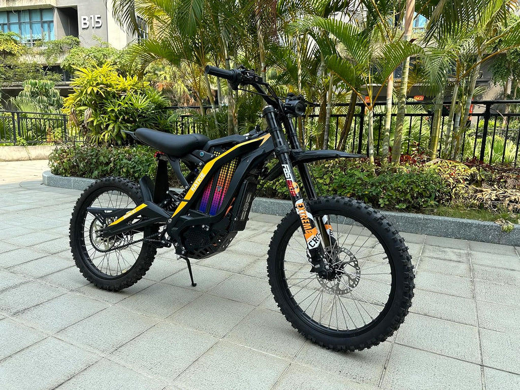 Electric Motorcycle Bike for Adults, Electric Dirt Bike 8000W(Peak) Mid-Mounted Motor 72V/30AH
